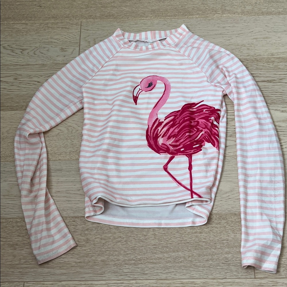 Gymboree Pink and White Striped Top